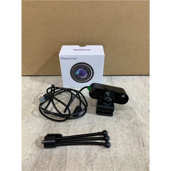 Elipanico Web Camera Privacy Cover Included Plug and Play Wide Use Built in Mic