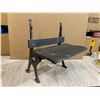 Image 1 : Foldable Cast Iron Garden Bench