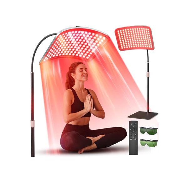 SUNKENET Red Light Therapy Lamp