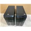 Image 17 : Lot of 2 Acer Aspire T Desktop Computers - (See Desc)