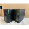Image 1 : Lot of 2 Acer Aspire T Desktop Computers - (See Desc)