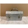 Image 1 : Vintage Aluminum Strongbox Lunch Box