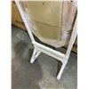 Image 11 : Wicker Framed Stand Mirror 25.5in Wide 65.5in Tall 19in Deep