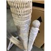 Image 4 : Wicker Framed Stand Mirror 25.5in Wide 65.5in Tall 19in Deep