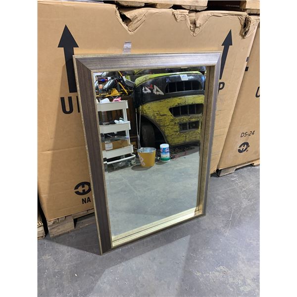 Framed Mirror 28.5in Wide 40.5in Tall 3in Deep