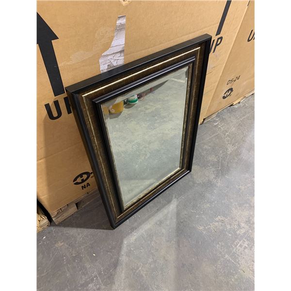 Framed Mirror 26in Wide 36in Tall 1 5/8in Deep