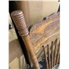 Image 3 : 4 Wooden Vintage Table Chairs With Cushings