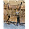 Image 8 : 4 Wooden Vintage Table Chairs With Cushings
