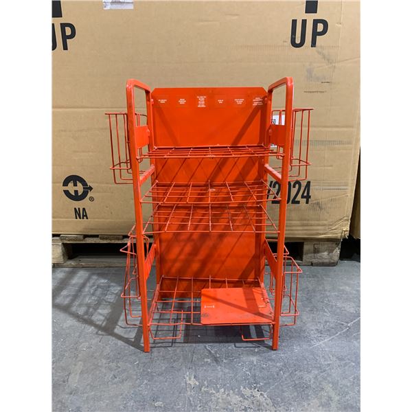 U - Haul Wire Metal Display Rack 26in x 17in x 9 1/2in