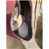 Image 6 : H&M Burgundy Suede Lace-Up Shoes