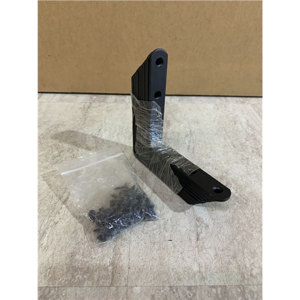 Lot of 10 Metal Angle Brackets for Shelving