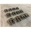 Image 1 : Lot of 12 Stainless Steel Rope Clamps