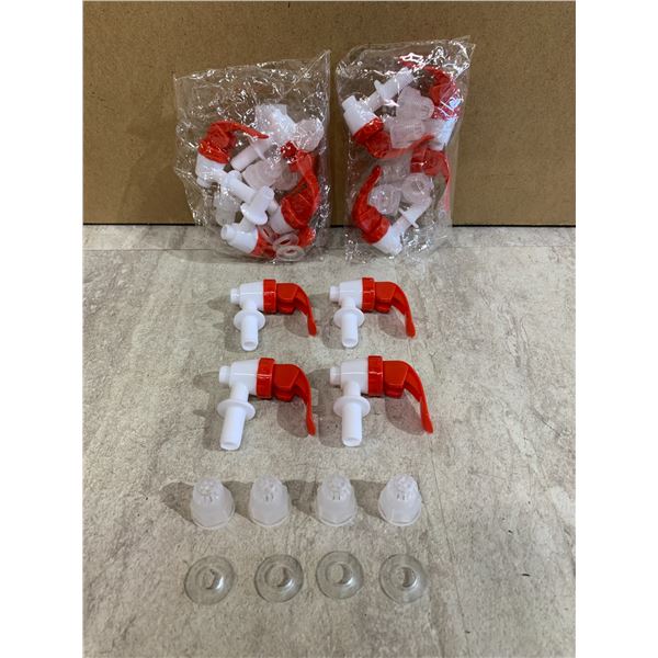 Lot of 12 Plastic Spigots for Bottling / Home Brewing