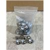 Image 1 : 50 Pcs Metal Rhinestone Buttons