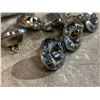 Image 2 : 50 Pcs Metal Rhinestone Buttons