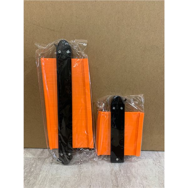 2 Pack of Orange Countour Gages