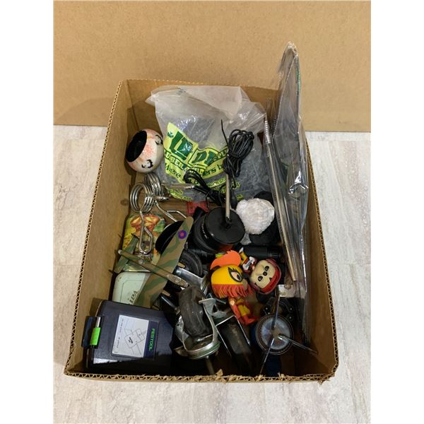 Open Top Box of Assorted Items