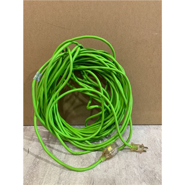 Lime Green 60ft Extension Cord