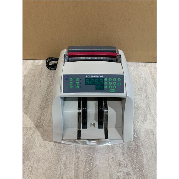 BC-1000 UV/MG Banknote Counter w/ Counterfeit Detection Features