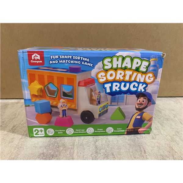 Fun Shape Sorting & Macthing Toy Truck