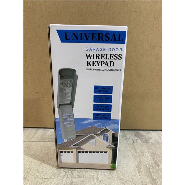 Universal Garage Door Wireless Keypad