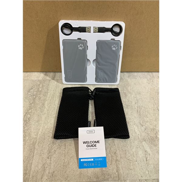 INIU PowerPaw Slim 10000mAh 2 Pack Power Banks