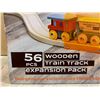 Image 2 : ORBRIUM 56 PCS Wooden Train Track Expansion Kit