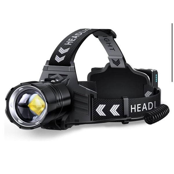 Professional Waterproof LED Rechargeable Headlamp