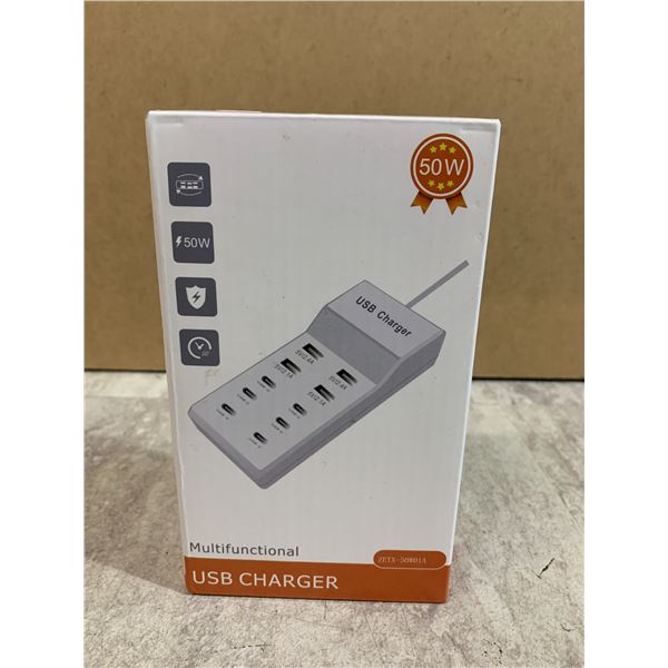 Multifunctional USB Charger Block
