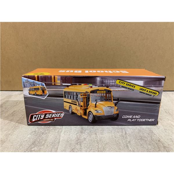 City Series Light & Sound School Bus