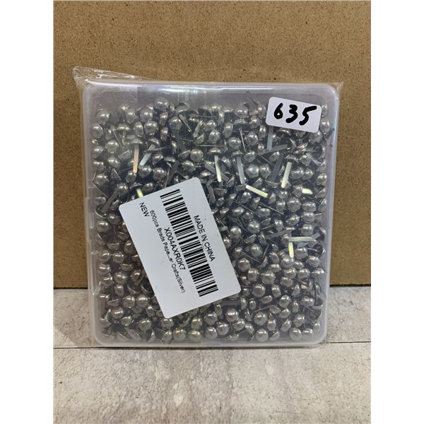 600 Pcs Brads Paper Fasteners