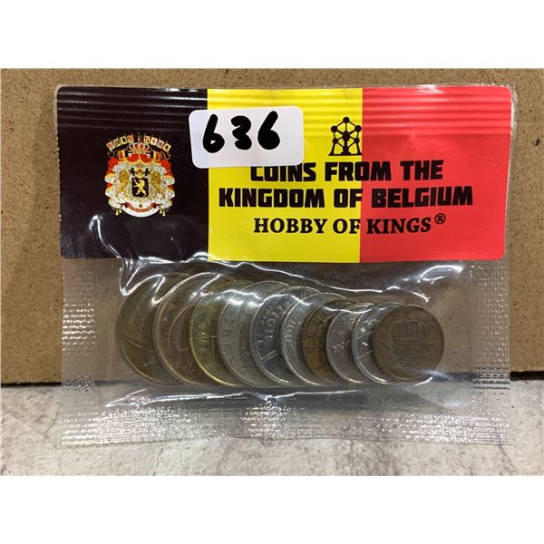 Coins from the Kingdom of Belgium