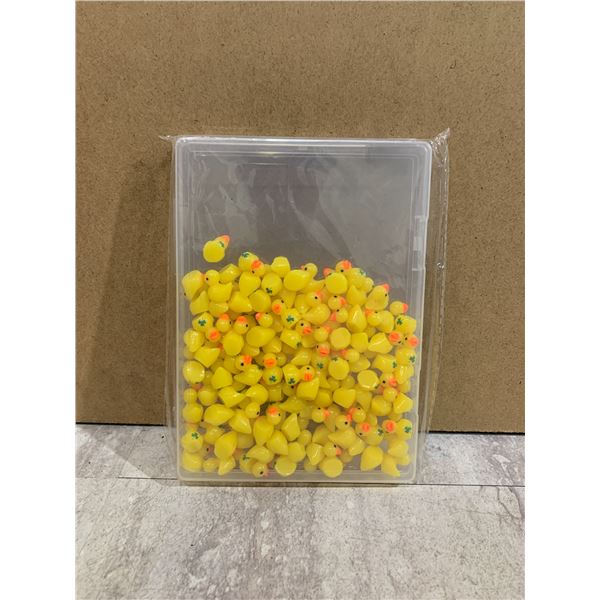 100 Pcs Mini Resin Ducks