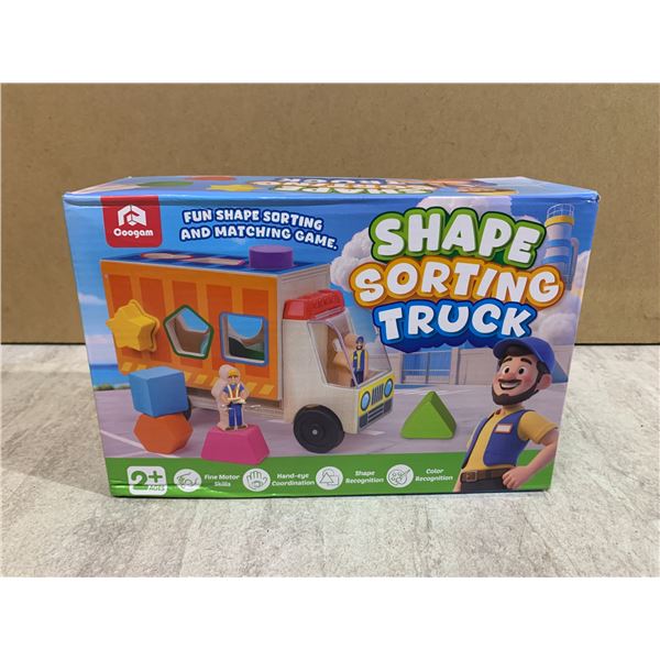 Fun Shape Sorting & Macthing Toy Truck