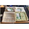 Image 2 : New Group of Assorted Hemp Tablecloths - includes Square 52" x 52" / Rectangular 52" x 70". Various