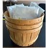 Image 3 : New Basket full of Pillow Protectors 100% Cotton - includes various sizes