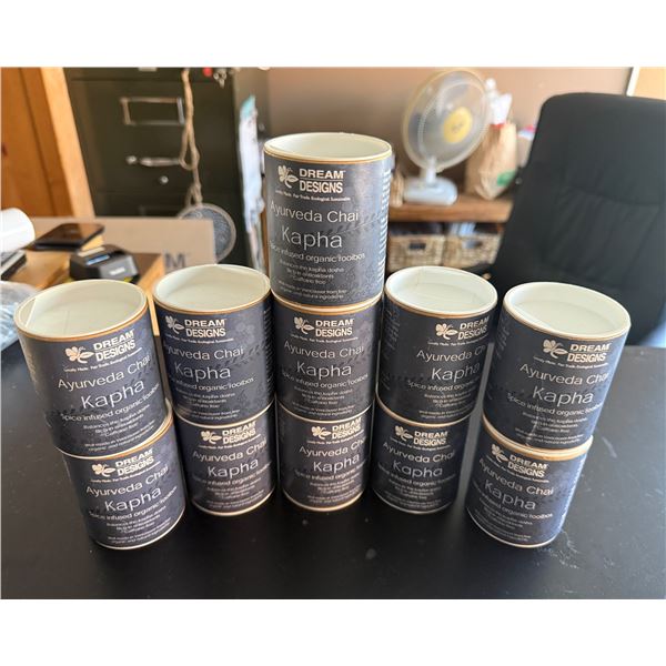 New Group of Ayurveda Chai "Kapha" Spice Infused Organic Rooibos - approx. 11 pcs, total R.V. $142.9
