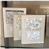 Image 1 : New Organic Cotton Baby Crib "Forest" Pattern 3-pcs Set - Approx. TOTAL R.V. $239.99