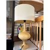 Image 3 : New Modern Light Wooden Table Top Lamp w/ Shade - Tested, Working Condition