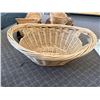 Image 2 : New Group of Assorted Rattan Baskets - Assorted Sizes & Designs