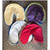 Image 1 : New Group of Assorted Organic Cotton Neck Pillows Covers - includes various colors, approx. 12 pcs