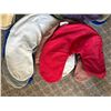 Image 2 : New Group of Assorted Organic Cotton Neck Pillows Covers - includes various colors, approx. 12 pcs