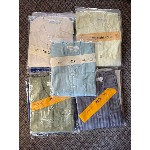 New Group of Assorted Organic Cotton PAJamas & Nightshirt - approx. 10 pcs, Various Sizes & Colors