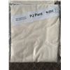 Image 3 : New Group of Assorted Organic White Cotton PAJamas Pants - approx. 6 pcs, Various Sizes & Colors