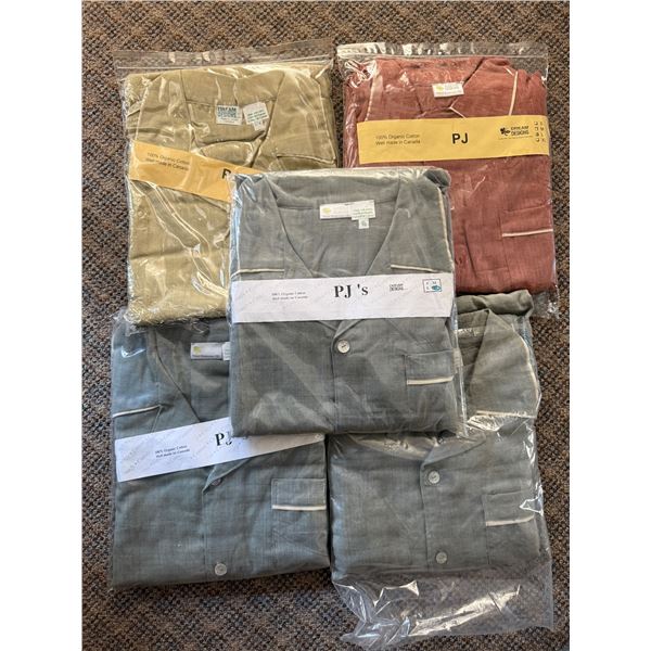 New Group of Assorted Organic Cotton PAJamas - approx. 5 pcs, Various Sizes & Colors