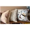 Image 3 : New Organic Cotton Cushions - includes Insert & Covers, Various Sizes & Designs