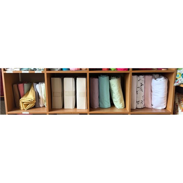 New Large Group of Assorted Organic Cotton Bedding - Various Sizes & Designs