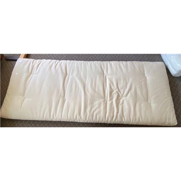 New 100% Organic Cotton Topper, Approx. 30" x 77"