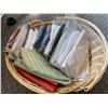 Image 2 : Basket full of Organic Cotton Pillow Cases & Peanut Pillow Cases - various sizes & Colors (Basket is