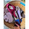 Image 3 : New Basket full of Assorted Accessories & Clothes - includes Gloves/ Décor & More